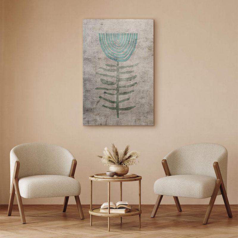 Obraz Artgeist Niebieska lilia 40 x 60 cm płótno włoskie 1 szt