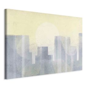 Obraz Artgeist Nowoczesne miasto 60 x 40 cm płótno włoskie 1 szt