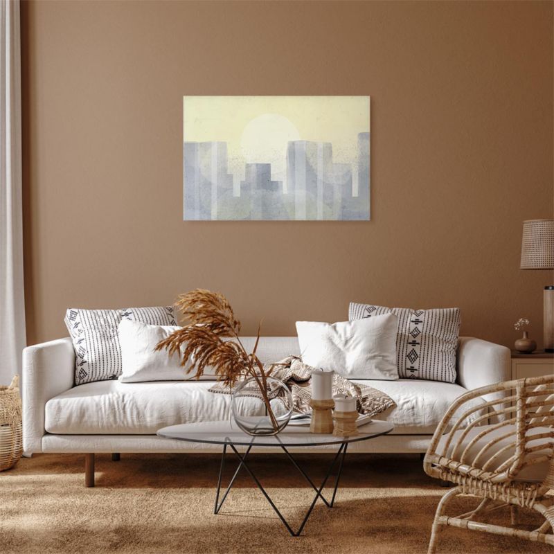 Obraz Artgeist Nowoczesne miasto 60 x 40 cm płótno włoskie 1 szt
