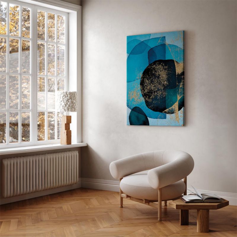 Obraz Artgeist Oceaniczny kalejdoskop 80 x 120 cm płótno włoskie 1 szt