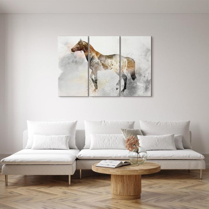Obraz Artgeist Ognisty rumak 90 x 60 cm flizelina 1 szt