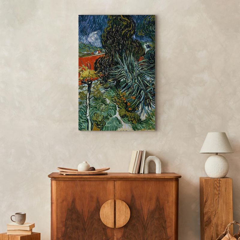 Obraz Artgeist Ogród 80 x 120 cm płótno włoskie 1 szt