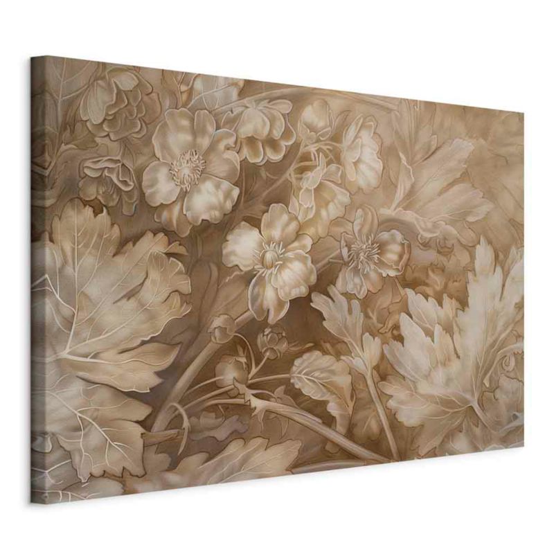 Obraz Artgeist Ornamenty kwiatowe 120 x 80 cm płótno włoskie 1 szt