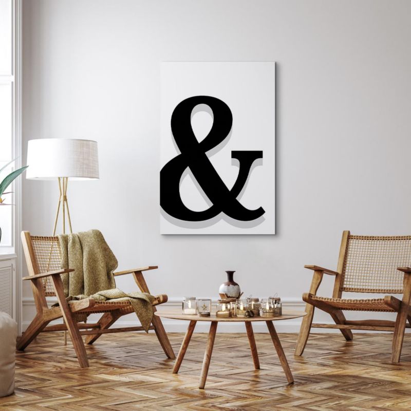 Obraz Artgeist Ozdobna litera 60 x 90 cm płótno włoskie 1 szt