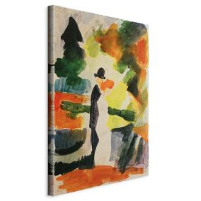 Obraz Artgeist Paar im Park 40 x 60 cm płótno włoskie 1 szt
