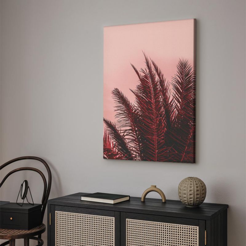 Obraz Artgeist Palmy 60 x 90 cm płótno włoskie 1 szt