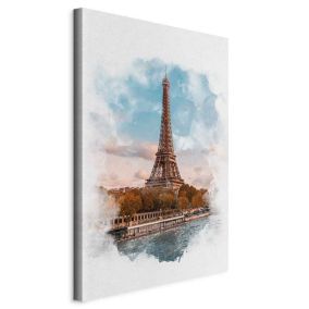 Obraz Artgeist Paryski widok 20 x 30 cm płótno włoskie 1 szt