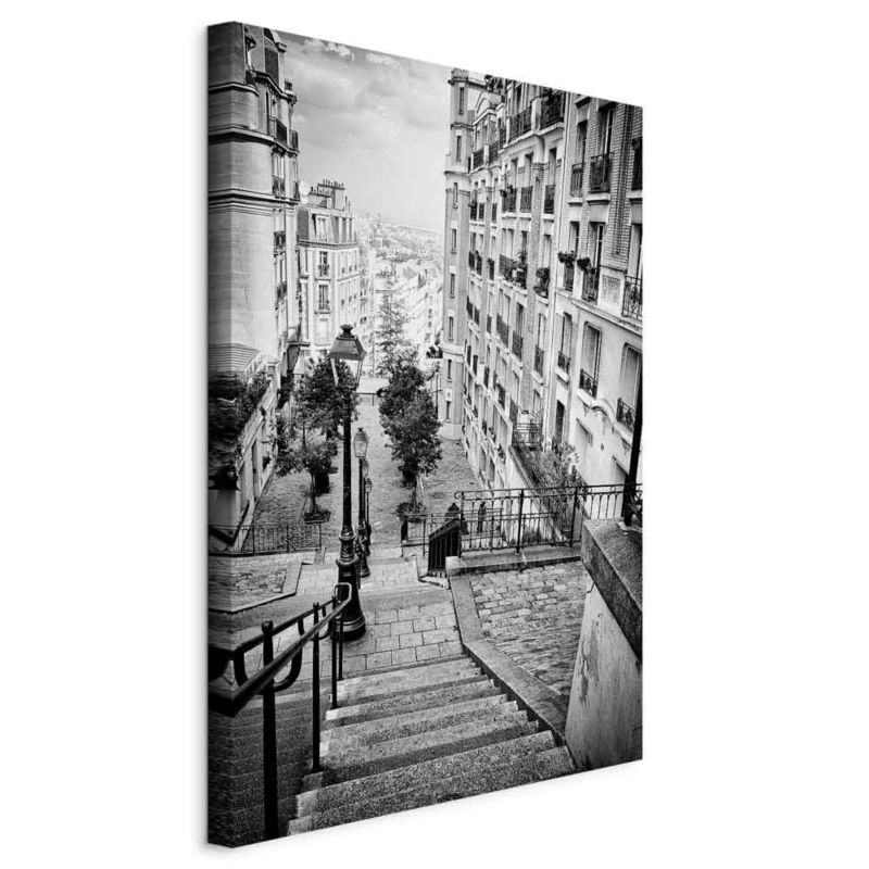 Obraz Artgeist Paryskie przedmieście 40 x 60 cm płótno włoskie 1 szt