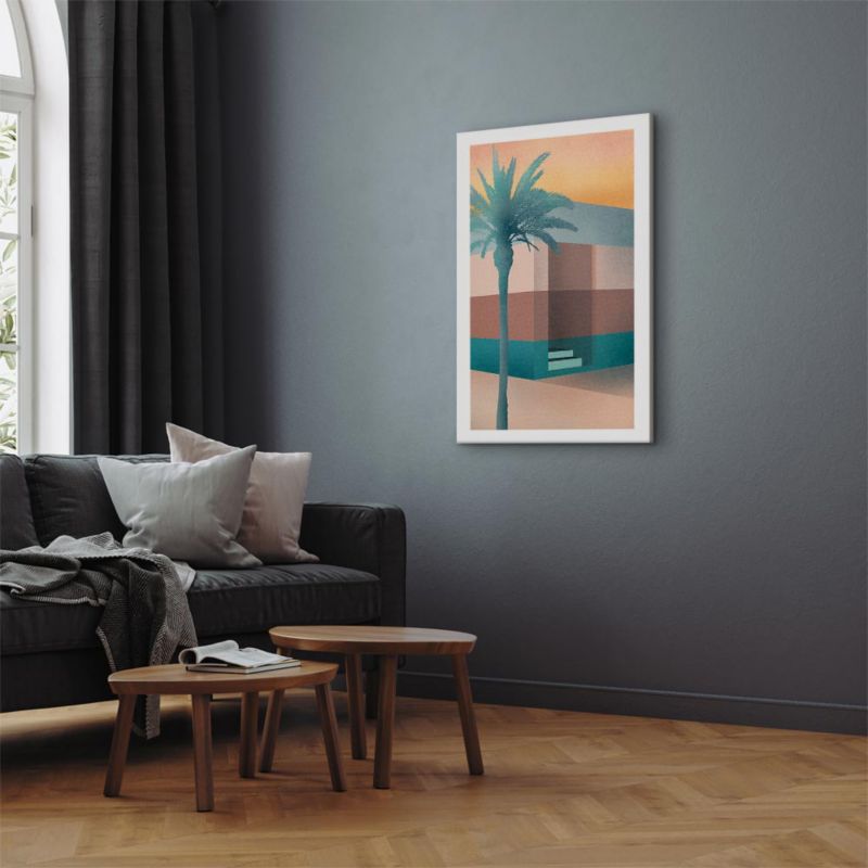 Obraz Artgeist Pastelowa uliczka 20 x 30 cm flizelina 1 szt