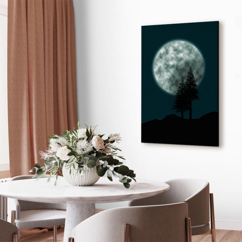Obraz Artgeist Pełnia księżyca 40 x 60 cm płótno włoskie 1 szt