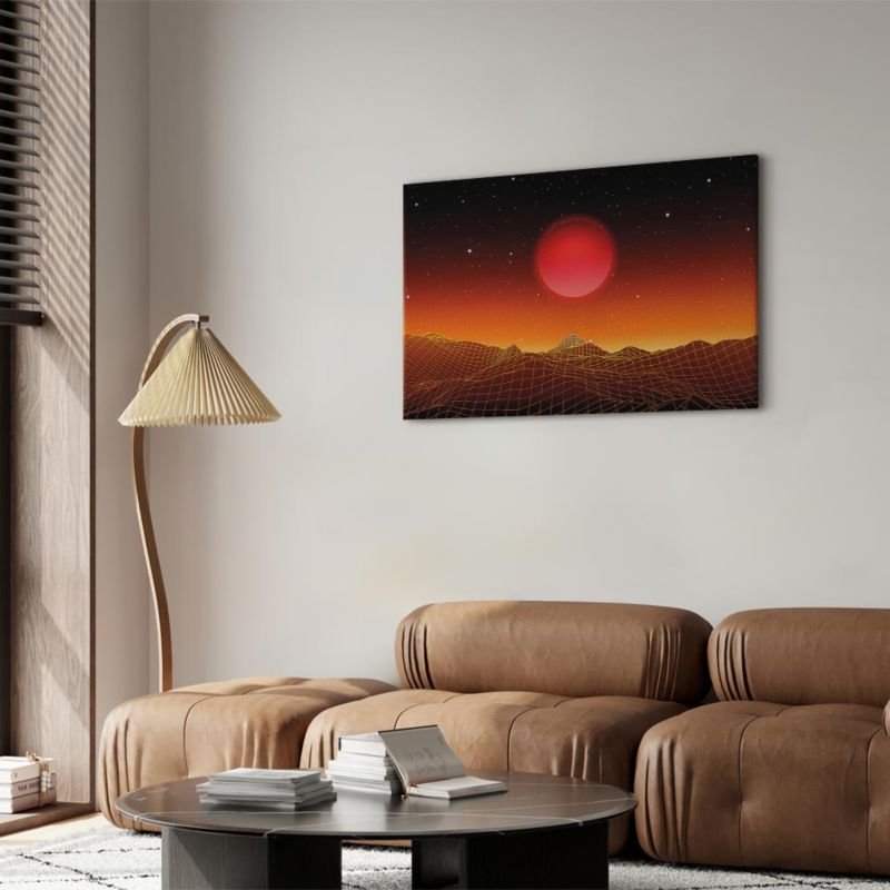 Obraz Artgeist Pejzaż futurystyczny 120 x 80 cm flizelina 1 szt