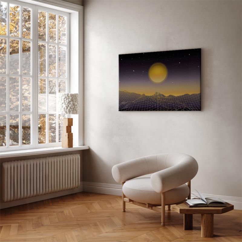 Obraz Artgeist Pejzaż futurystyczny 120 x 80 cm płótno włoskie 1 szt