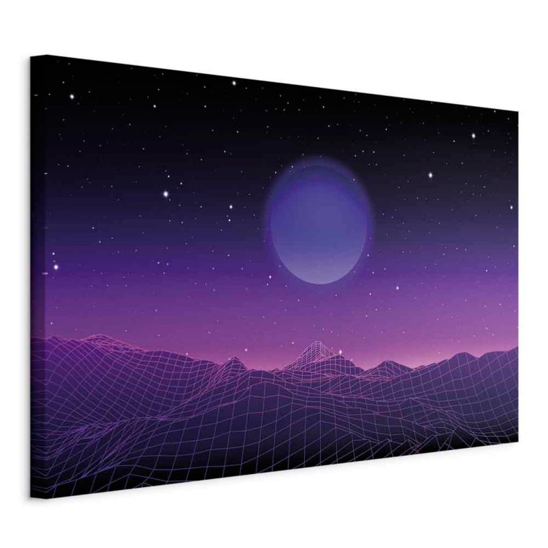 Obraz Artgeist Pejzaż futurystyczny 60 x 40 cm płótno włoskie 1 szt