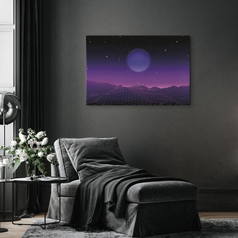 Obraz Artgeist Pejzaż futurystyczny 60 x 40 cm płótno włoskie 1 szt