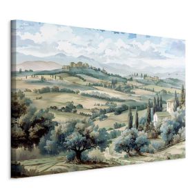 Obraz Artgeist Pejzaż toskański 30 x 20 cm płótno włoskie 1 szt