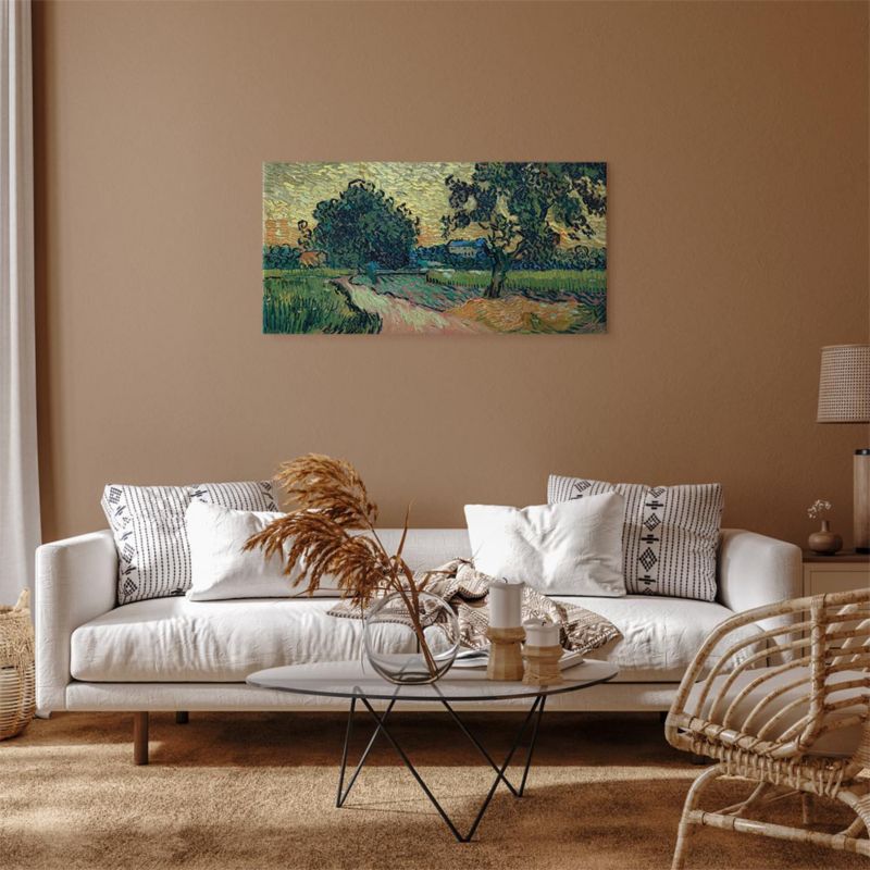 Obraz Artgeist Pejzaż Van Gogh 60 x 30 cm płótno włoskie 1 szt