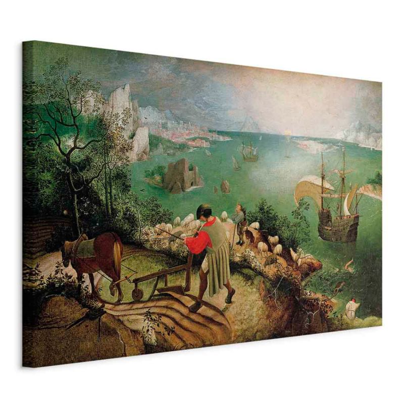 Obraz Artgeist Pejzaż z Ikarem 90 x 60 cm płótno włoskie 1 szt