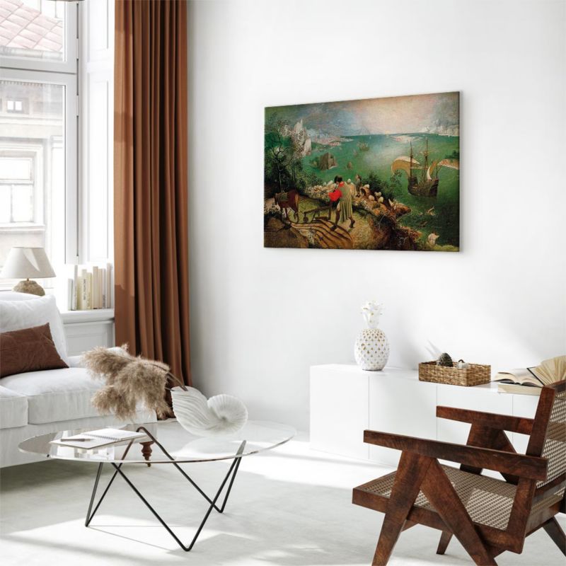 Obraz Artgeist Pejzaż z Ikarem 90 x 60 cm płótno włoskie 1 szt