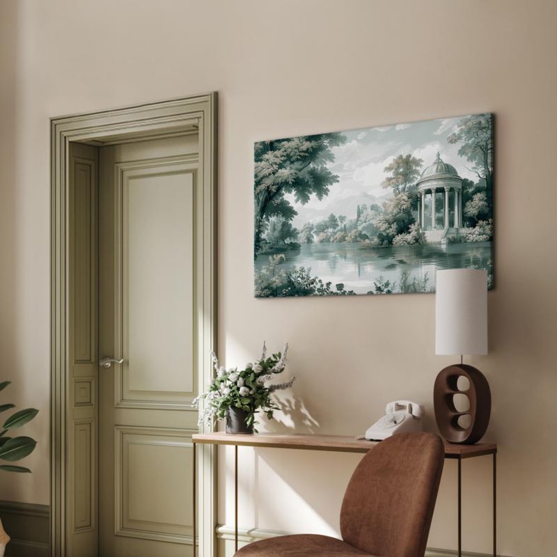 Obraz Artgeist Pejzaż z parkiem 120 x 80 cm płótno włoskie 1 szt