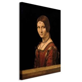 Obraz Artgeist Piękna Ferronière 40 x 60 cm płótno włoskie 1 szt