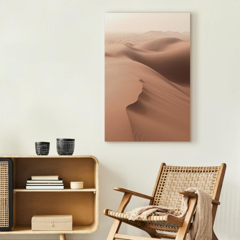 Obraz Artgeist Piaszczysta przestrzeń 40 x 60 cm płótno włoskie 1 szt