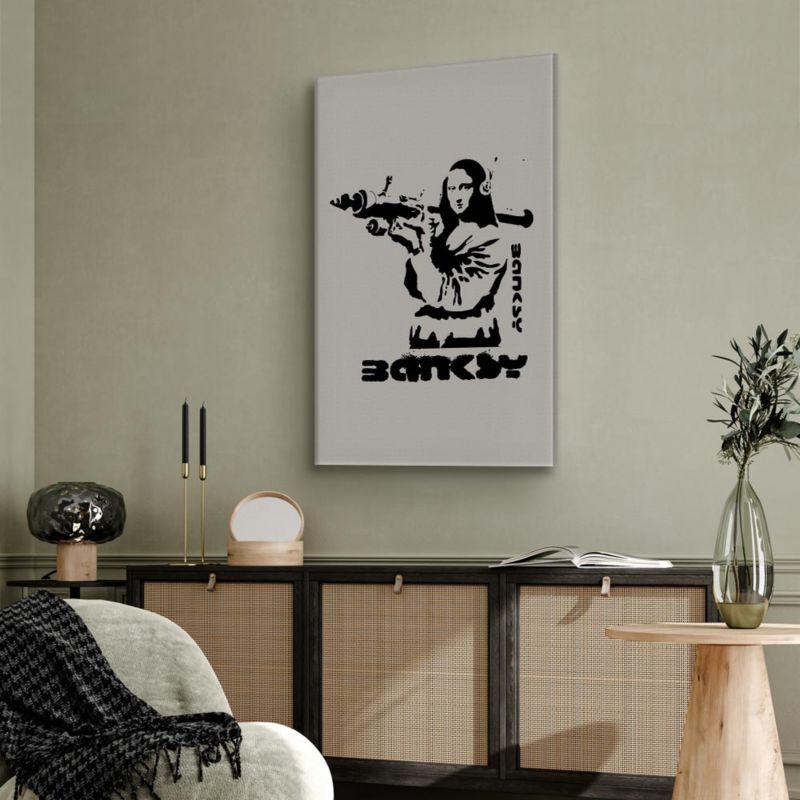 Obraz Artgeist Pojedynek kontrastów 60 x 90 cm płótno włoskie 1 szt