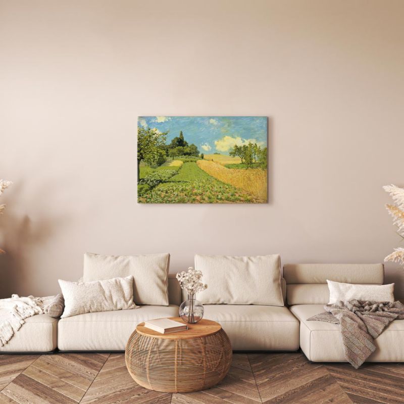 Obraz Artgeist Pole pszenicy 120 x 80 cm płótno włoskie 1 szt