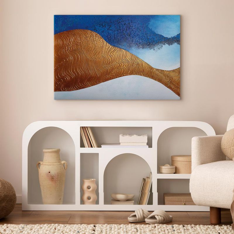 Obraz Artgeist Przełęcz indygo 90 x 60 cm płótno włoskie 1 szt