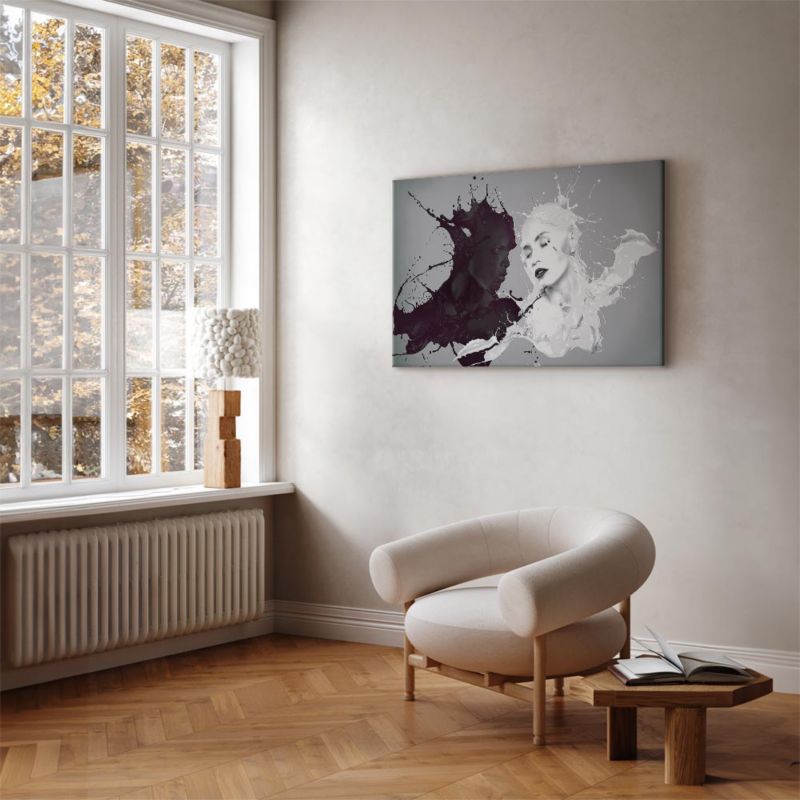 Obraz Artgeist Przeciwieństwo 90 x 60 cm płótno włoskie 1 szt