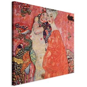 Obraz Artgeist Przyjaciółki 60 x 60 cm płótno włoskie 1 szt