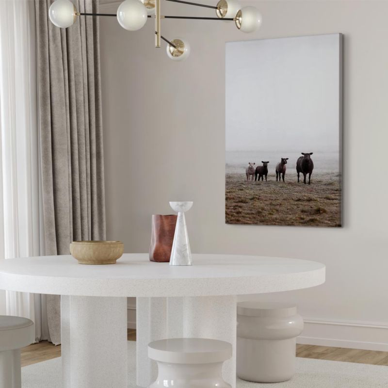 Obraz Artgeist Przyjaciele o poranku 80 x 120 cm płótno włoskie 1 szt