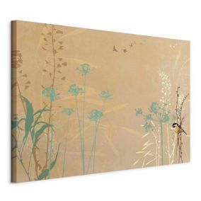 Obraz Artgeist Ptaszek na polanie 30 x 20 cm flizelina 1 szt