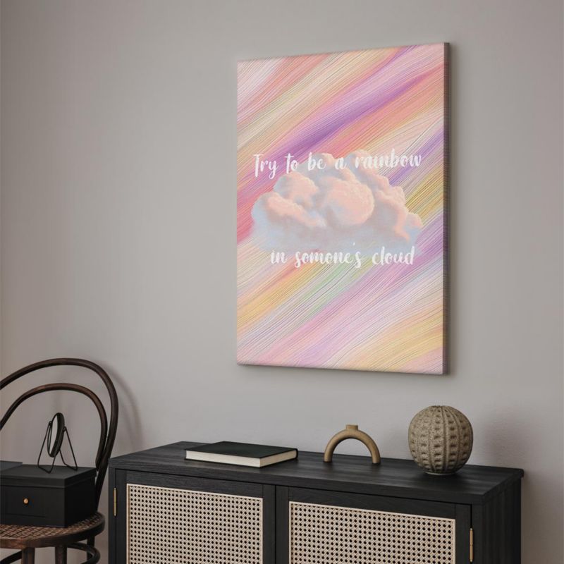 Obraz Artgeist Rainbow 20 x 30 cm płótno włoskie 1 szt