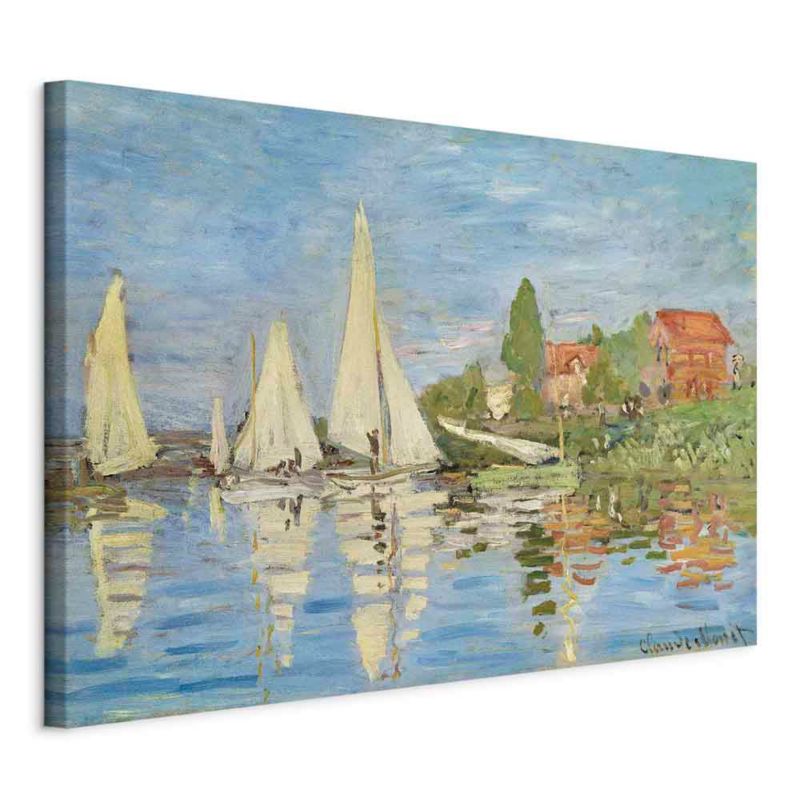 Obraz Artgeist Regaty w Argenteuil 90 x 60 cm płótno włoskie 1 szt