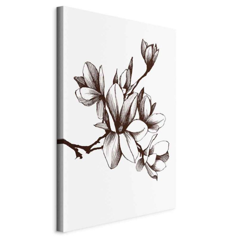 Obraz Artgeist Renesansowe magnolie 80 x 120 cm flizelina 1 szt