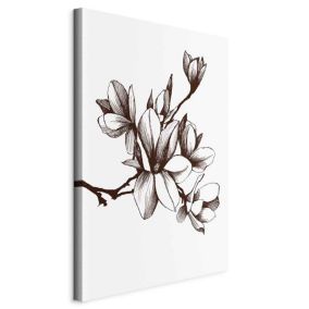 Obraz Artgeist Renesansowe magnolie 80 x 120 cm flizelina 1 szt