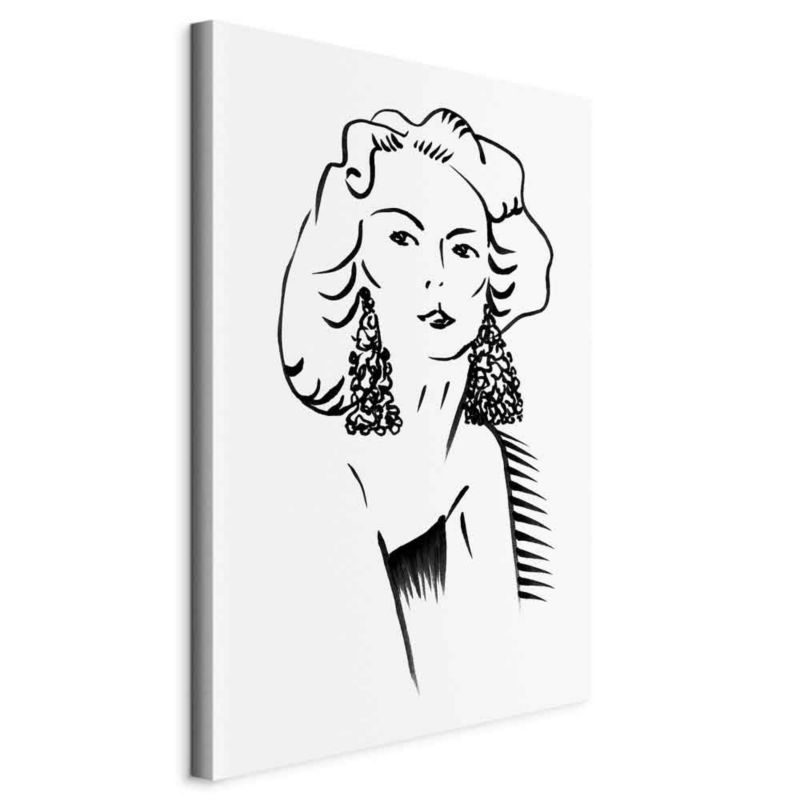 Obraz Artgeist Romantyczna blondynka 20 x 30 cm flizelina 1 szt