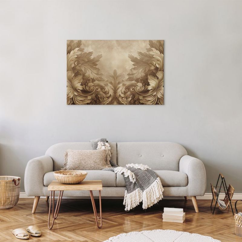 Obraz Artgeist Rzeźbione ornamenty 60 x 40 cm płótno włoskie 1 szt