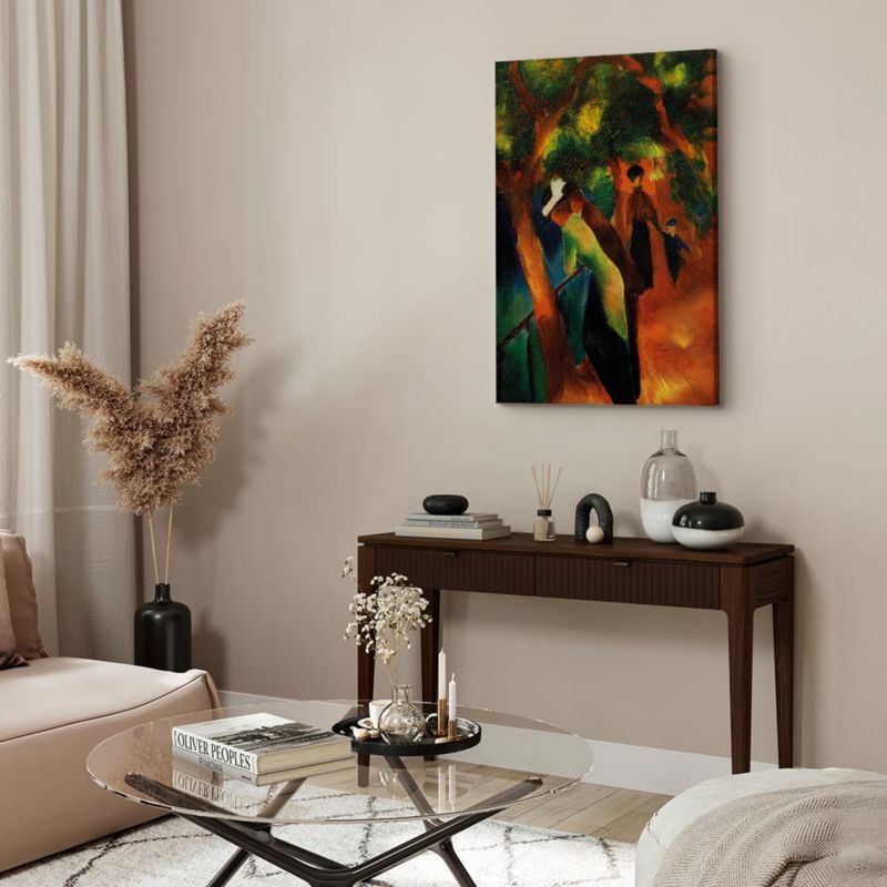 Obraz Artgeist Słoneczna droga 60 x 90 cm płótno włoskie 1 szt