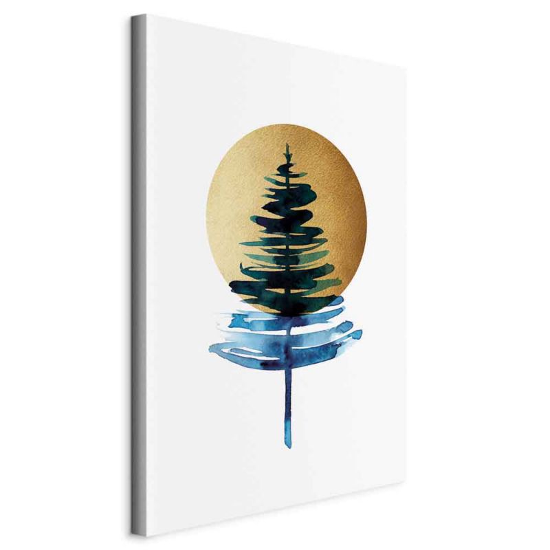 Obraz Artgeist Słoneczna zima 20 x 30 cm płótno włoskie 1 szt
