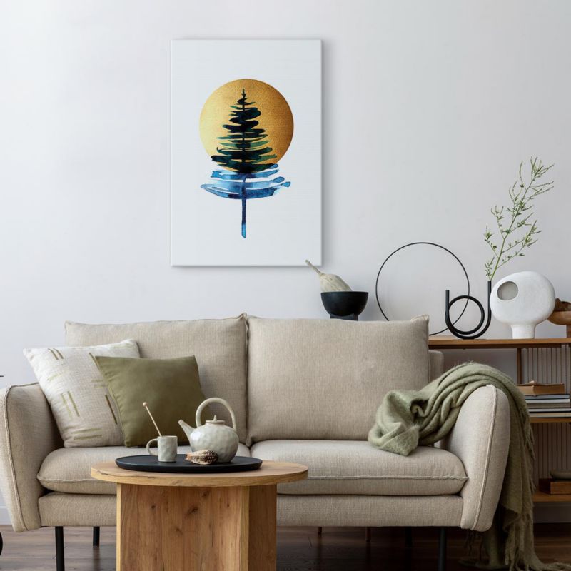 Obraz Artgeist Słoneczna zima 60 x 90 cm flizelina 1 szt