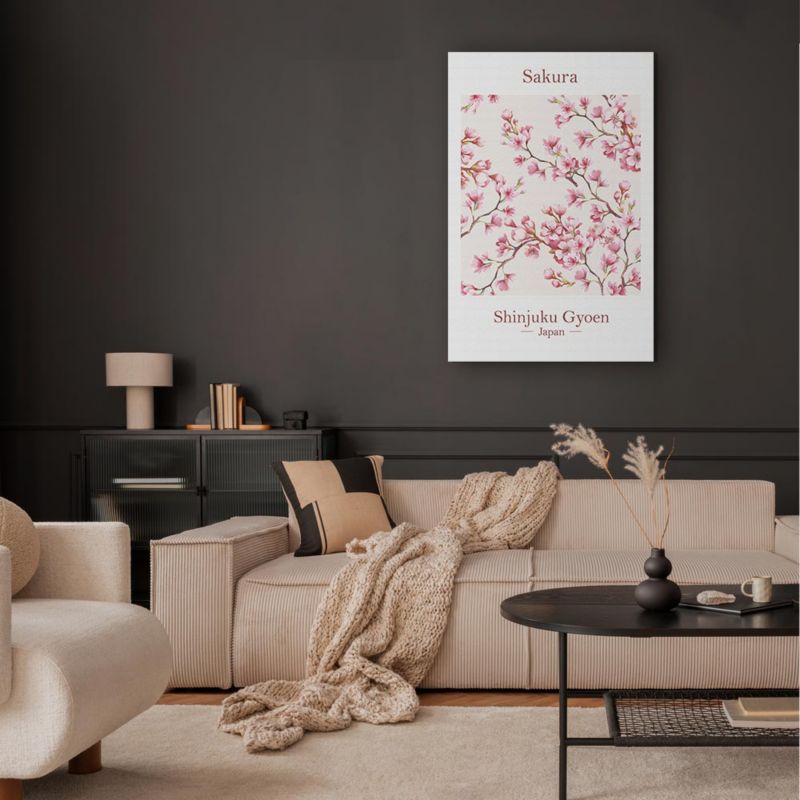 Obraz Artgeist Sakura 40 x 60 cm płótno włoskie 1 szt