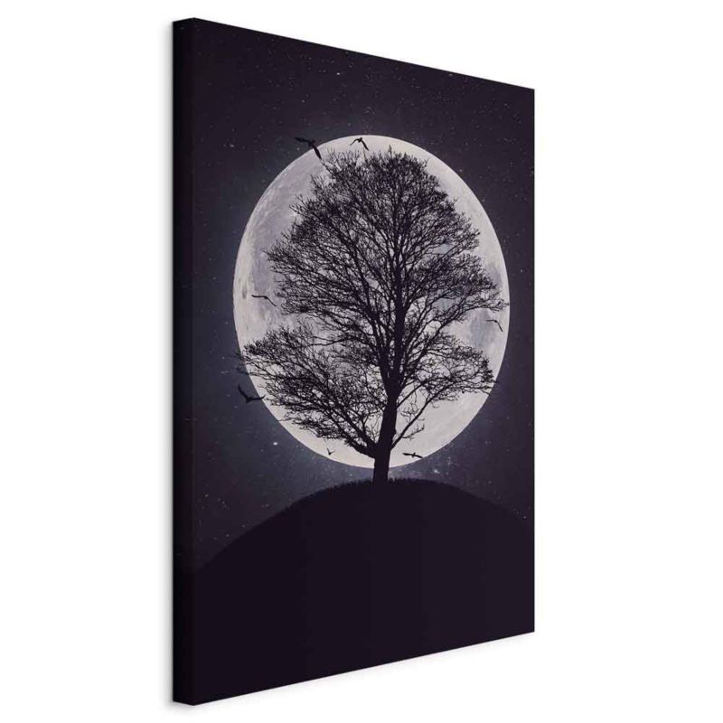 Obraz Artgeist Samotne drzewo 80 x 120 cm płótno włoskie 1 szt