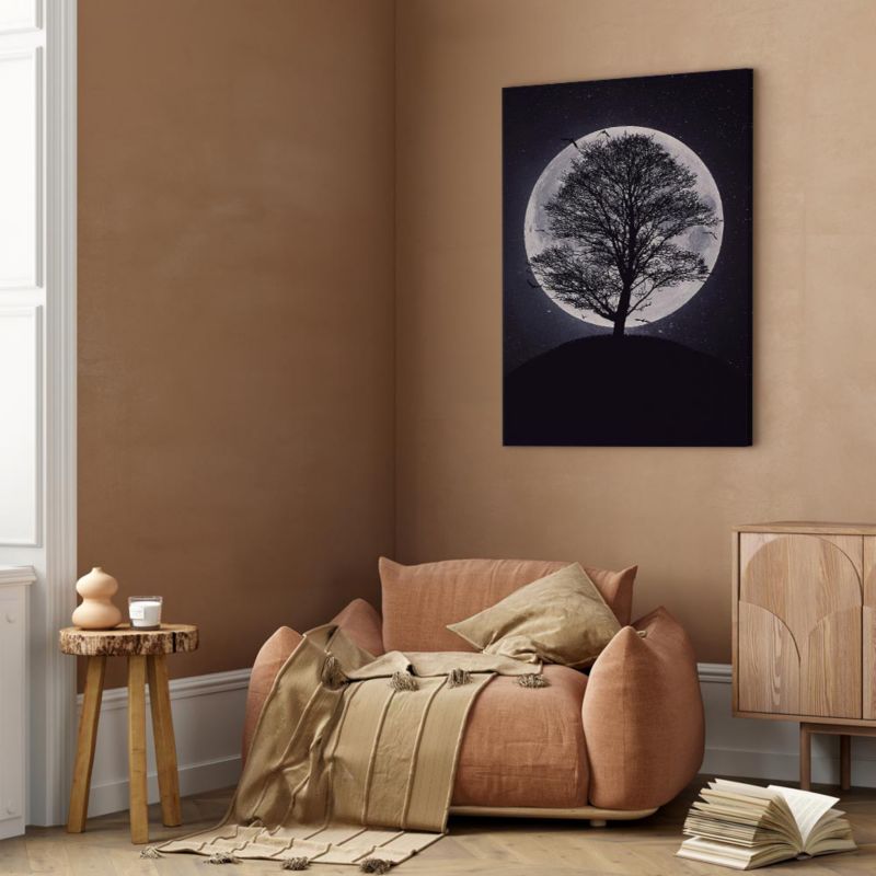 Obraz Artgeist Samotne drzewo 80 x 120 cm płótno włoskie 1 szt