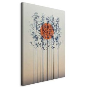 Obraz Artgeist Samotny zmierzch 80 x 120 cm płótno włoskie 1 szt