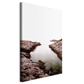 Obraz Artgeist Skalista przystań 20 x 30 cm flizelina 1 szt