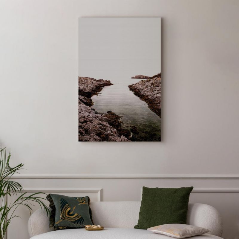 Obraz Artgeist Skalista przystań 20 x 30 cm flizelina 1 szt