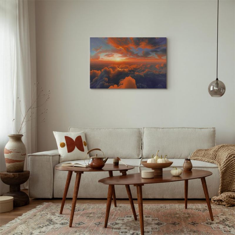 Obraz Artgeist Spektakl barw 90 x 60 cm flizelina 1 szt