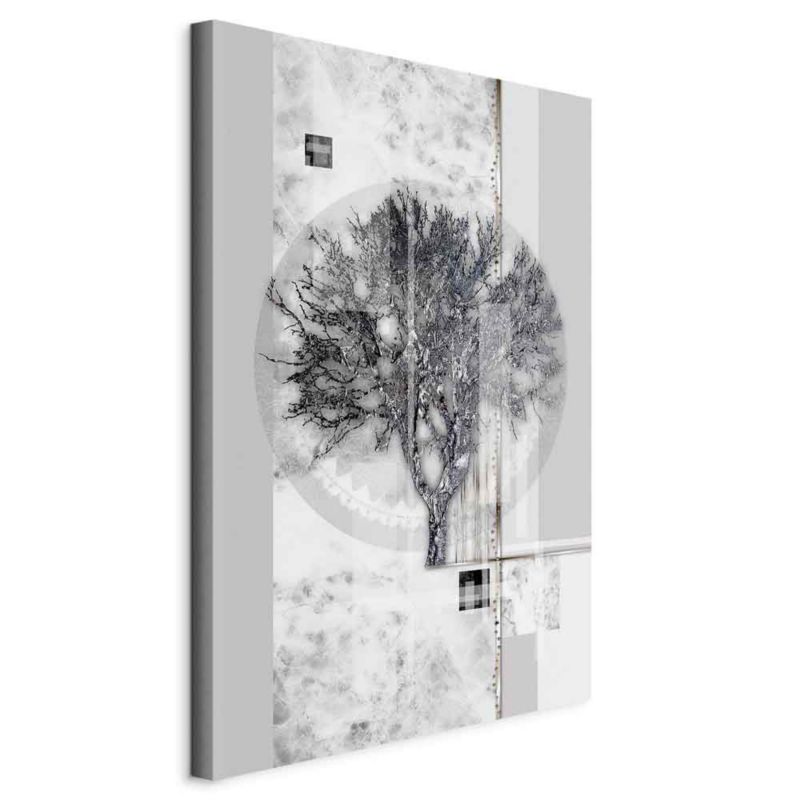 Obraz Artgeist Srebrne drzewo 20 x 30 cm płótno włoskie 1 szt