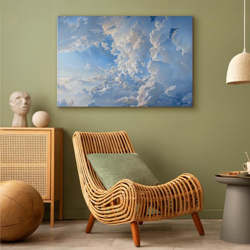 Obraz Artgeist Sun revealing clouds 30 x 20 cm płótno włoskie 1 szt